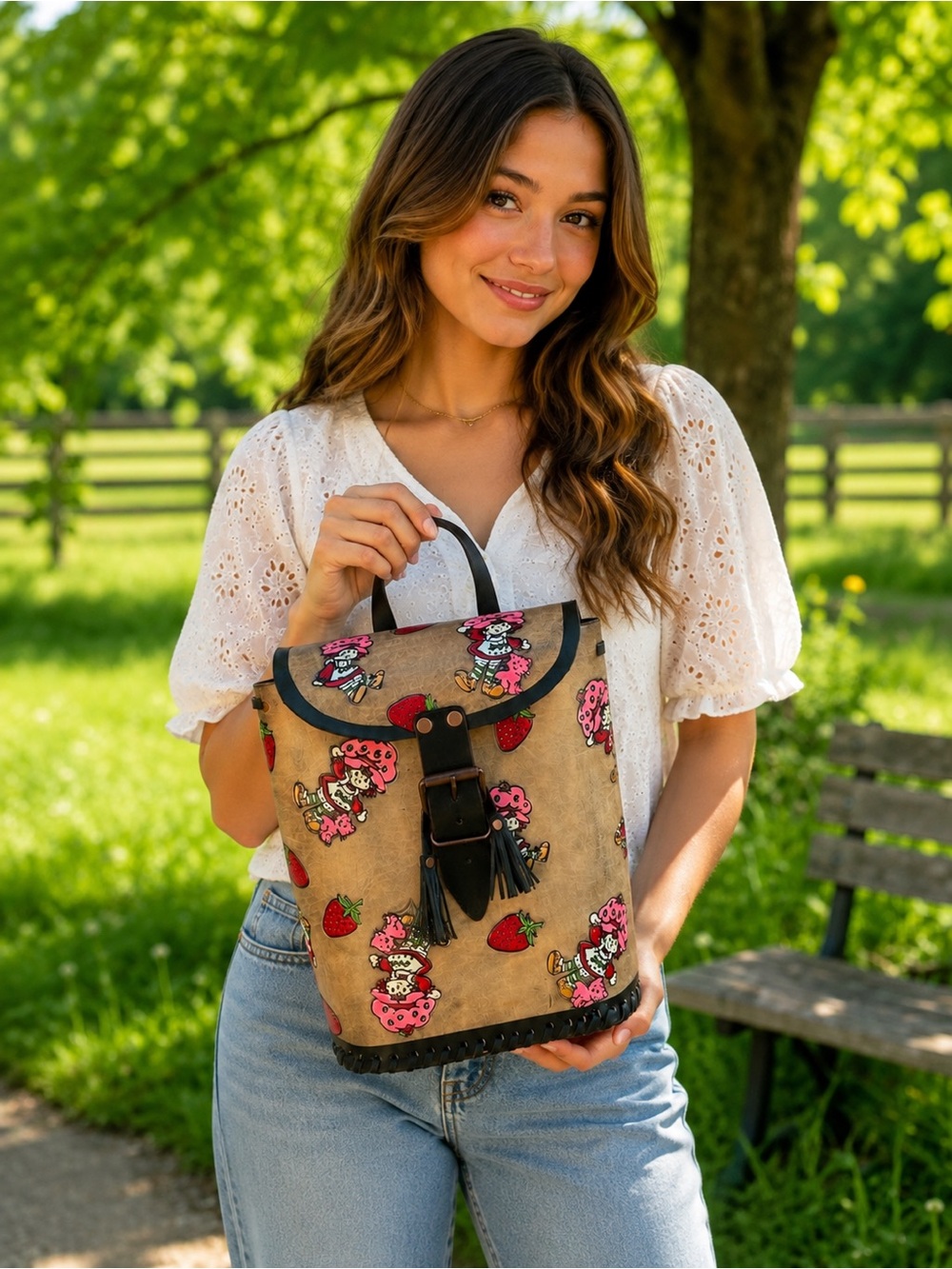 Strawberry shortcake Patch Purse | Backpack